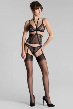 Maison Close Accroche CœurSerre-taille porte-jarretelles