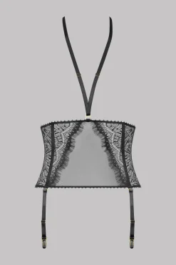 Maison Close Accroche CœurSerre-taille porte-jarretelles