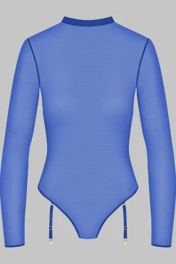 Maison Close Corps à Corps NéonBody string avec porte-jarretelles