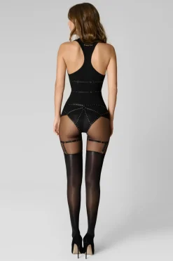 Maison Close CORPSJarretières cloutées