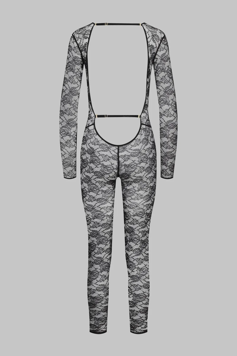 Maison Close FlashbackCatsuit manches longues Col V