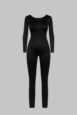Maison Close French KissCatsuit dos ouvert manches longues