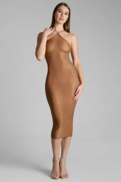 Maison Close French Kiss LightRobe midi dos ouvert