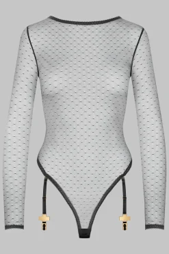 Maison Close Inspiration DivineBodystring plumetis porte-jarretelles