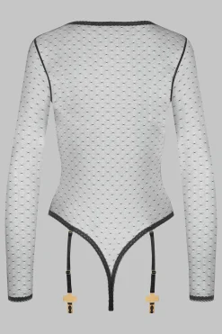 Maison Close Inspiration DivineBodystring plumetis porte-jarretelles