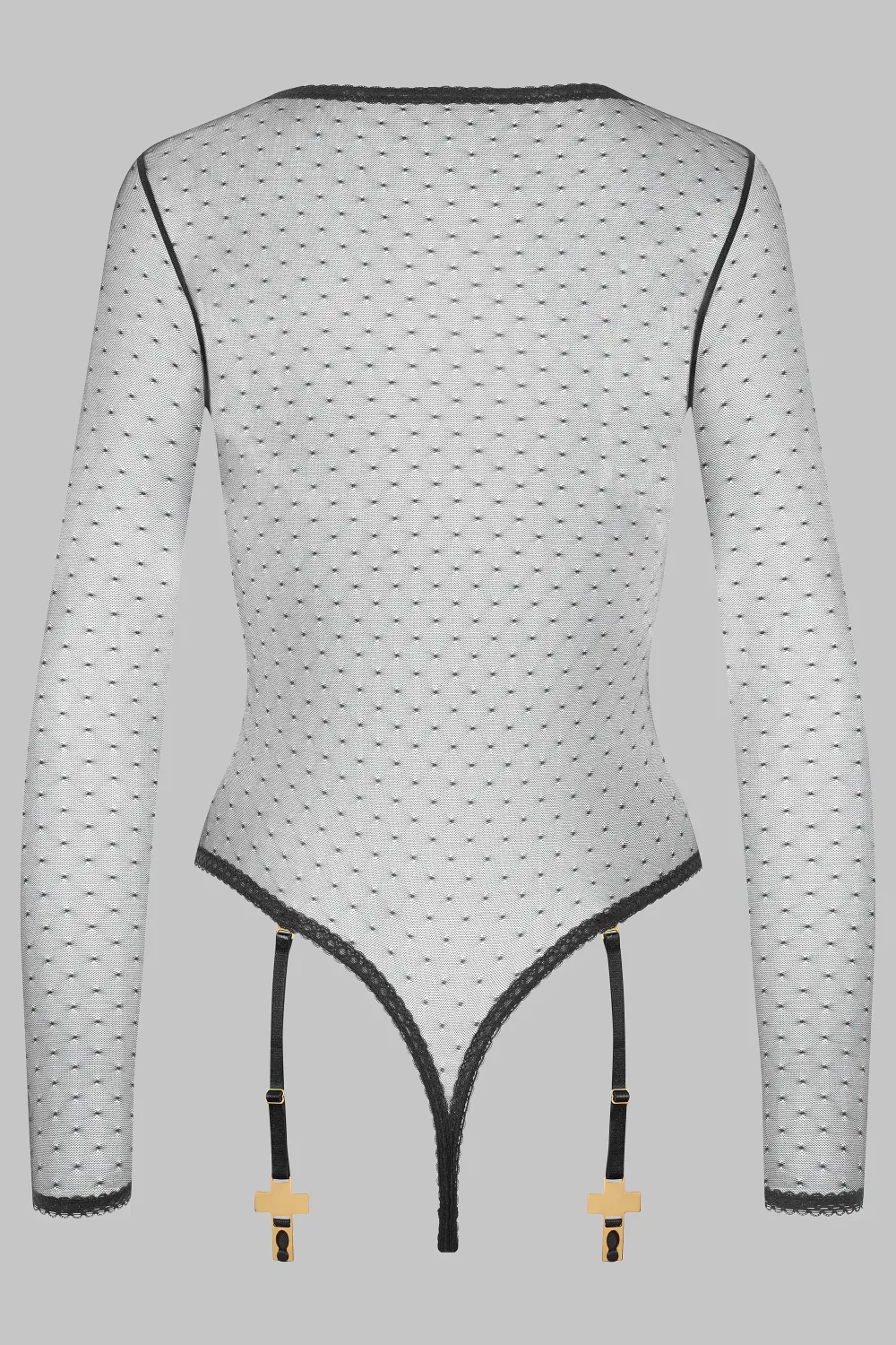 Maison Close Inspiration DivineBodystring plumetis porte-jarretelles