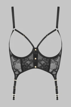 Maison Close Jeux MagnétiquesBustier porte-jarretelles ouvert