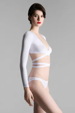 Maison Close La Femme AmazoneCache-Coeur Manches Longues
