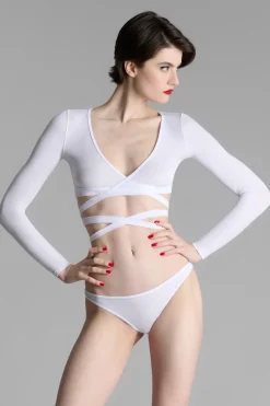 Maison Close La Femme AmazoneCache-Coeur Manches Longues