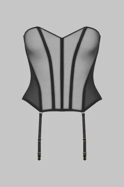 Maison Close L'AmoureuseCorset bustier porte-jarretelles