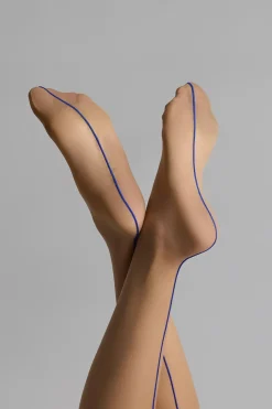 Maison Close LegwearBas coupés roulés couture 20D