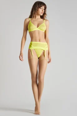 Maison Close LegwearBas coupés roulés couture fluo 20D
