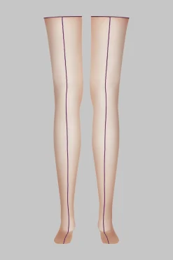 Maison Close LegwearBas coupés roulés couture 20D