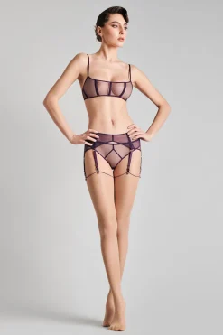 Maison Close LegwearBas coupés roulés couture 20D