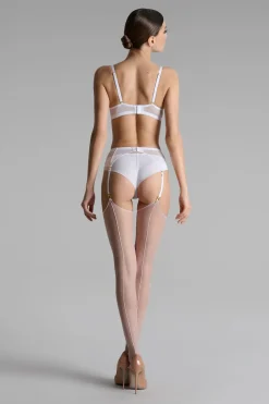 Maison Close LegwearBas coupés roulés double couture 10D