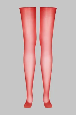 Maison Close LegwearBas coupés roulés glacés 10D