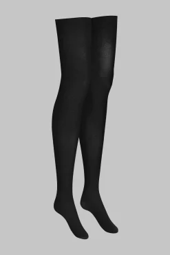 Maison Close LegwearBas coupés roulés opaque 70D