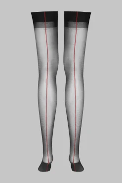 Maison Close LegwearBas jarretières couture 20D