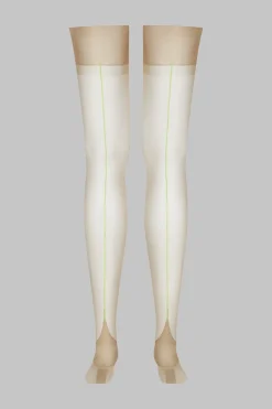 Maison Close LegwearBas nylon authentique couture fluo 15D
