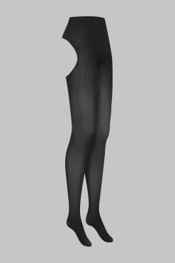 Maison Close LEGWEARCollant Dos Ouvert 70D - - Scandale x