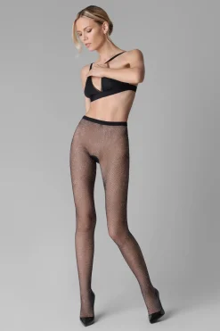 Maison Close LegwearCollant résille Lurex