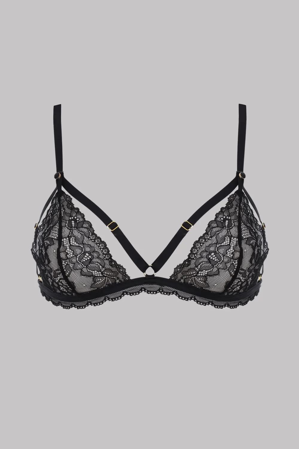 Maison Close Le Petit Secret DentelleSoutien-gorge triangle ouvrable