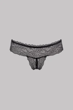 Maison Close Le Petit Secret DentelleString tanga ouvrable