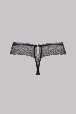 Maison Close Le Petit Secret DentelleString tanga ouvrable