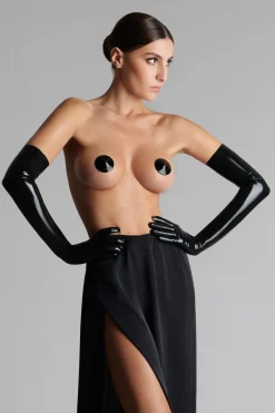 Maison Close Les FétichesCache-tétons cuir vernis