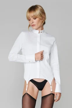 Maison Close Le Vestiaire014 Chemise porte-jarretelles