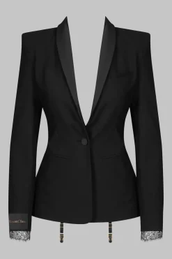 Maison Close Le Vestiaire001 Veste smoking porte-jarretelles