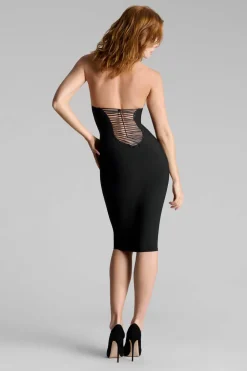 Maison Close Nuit InfinieRobe midi encolure américaine
