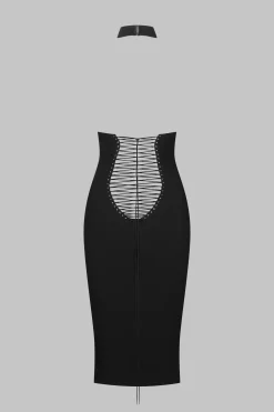 Maison Close Nuit InfinieRobe midi encolure américaine