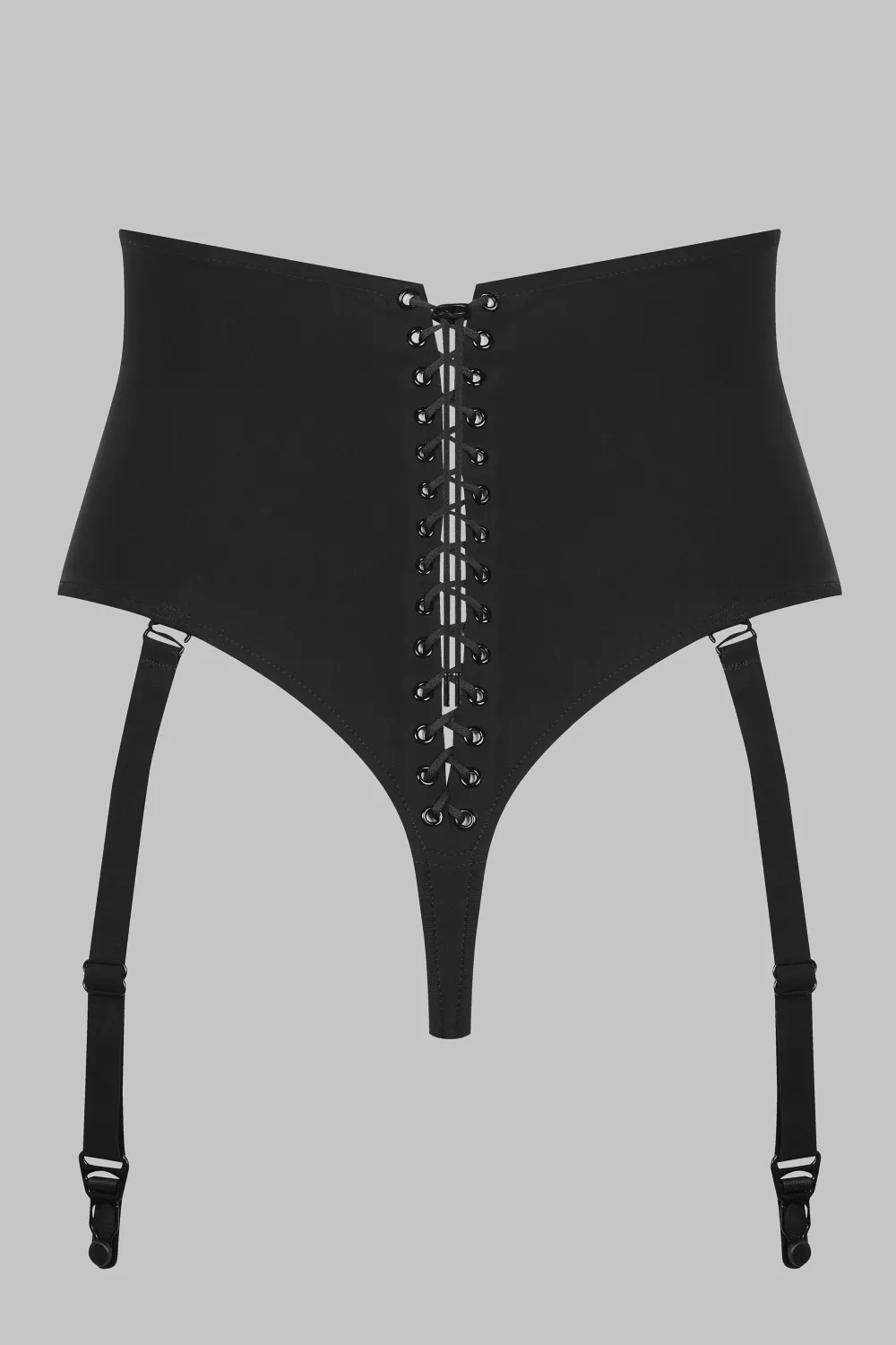 Maison Close Nuit InfinieTanga taille haute porte-jarretelle