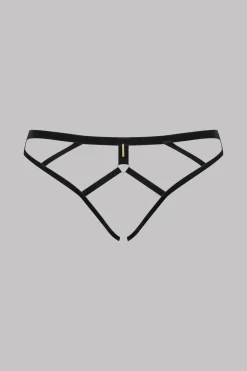 Maison Close Parure VeloursCulotte ouverte