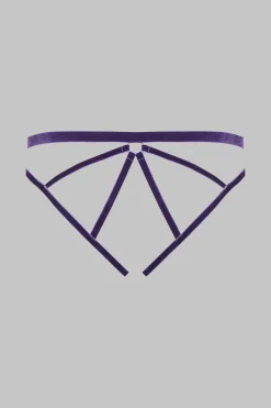 Maison Close Parure VeloursCulotte ouverte