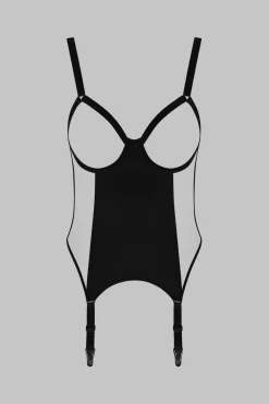 Maison Close Pure TentationCombinaison ouverte porte-jarretelles