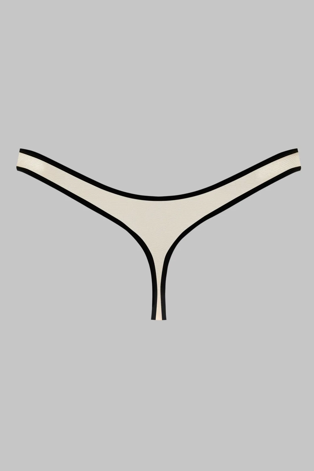 Maison Close Pure TentationString échancré transparent