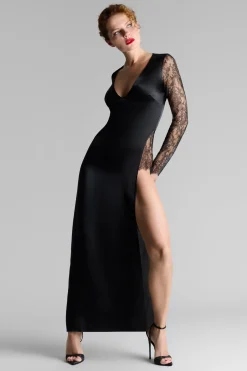 Maison Close Rendez-Vous PrivéRobe longue fendue