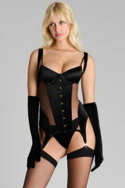 Maison Close ROCOCOCorset Ouvert Porte-jarretelles - Scandale x