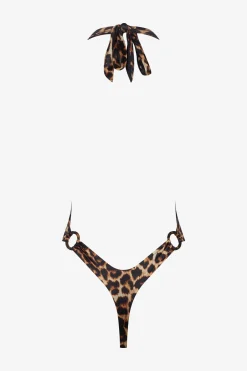 Maison Close SafariMaillot de bain une pièce foulard