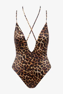 Maison Close SafariMaillot de bain une pièce bretelles