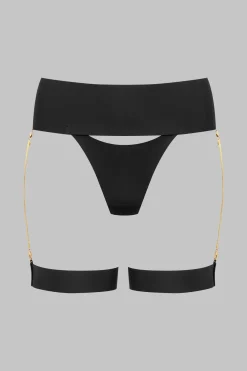Maison Close Tapage NocturneTanga Jarretières Bijoux